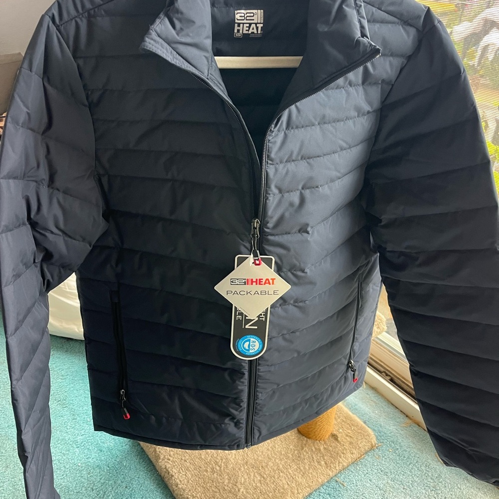 32 Degrees Black Performance Jacket